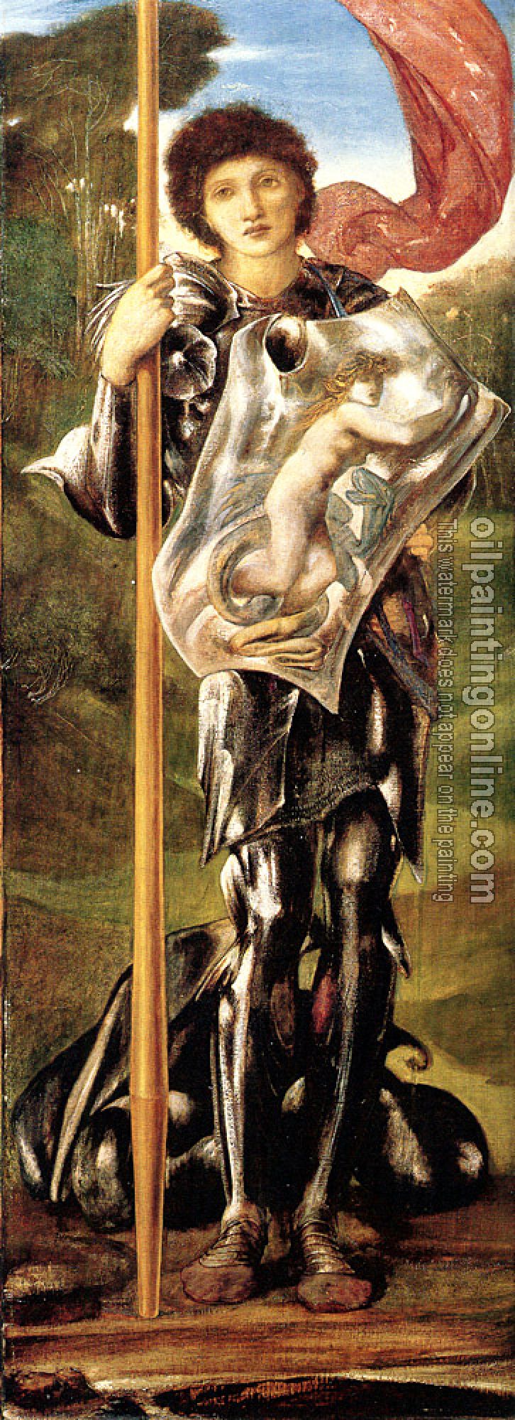 Burne-Jones, Sir Edward Coley - Saint George